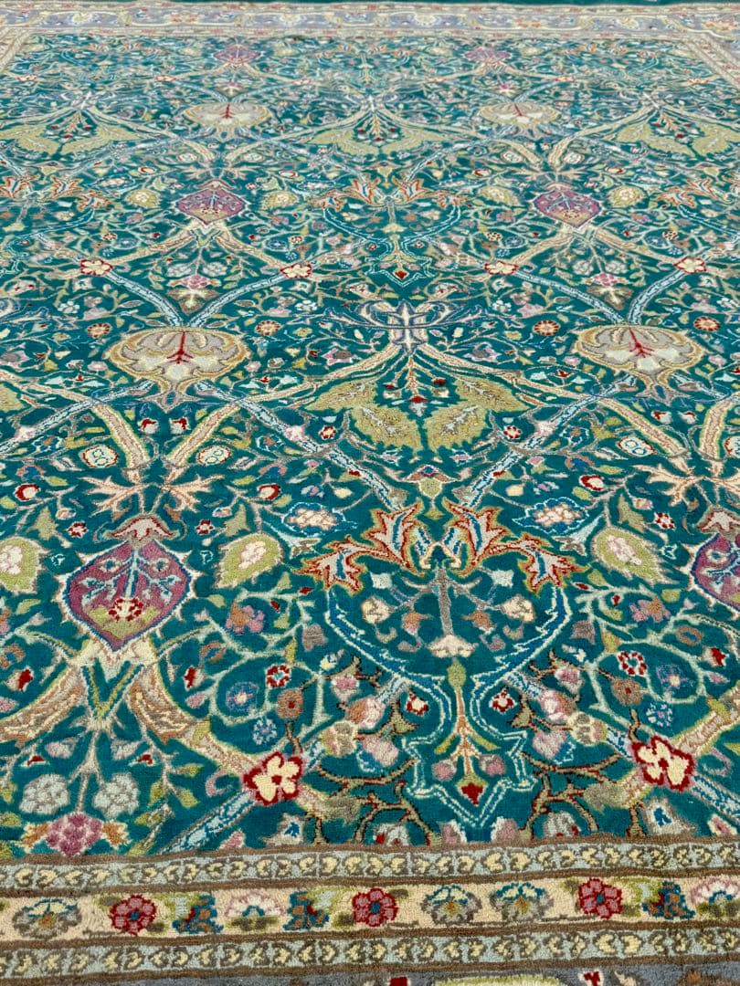 ペルシャ 絨毯 手織り タブリーズ 絨毯