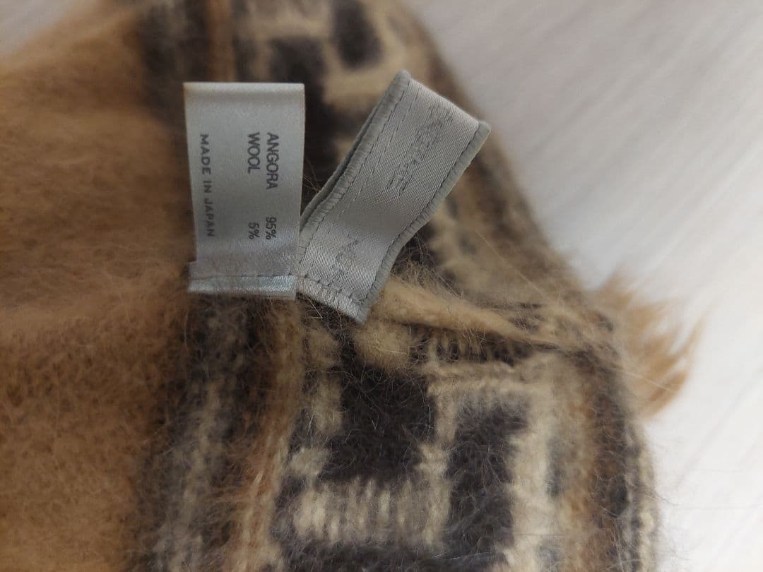 し*ん様 NUMBER (N)INE　ジョージ期　アンゴラウールノルディック柄ニ