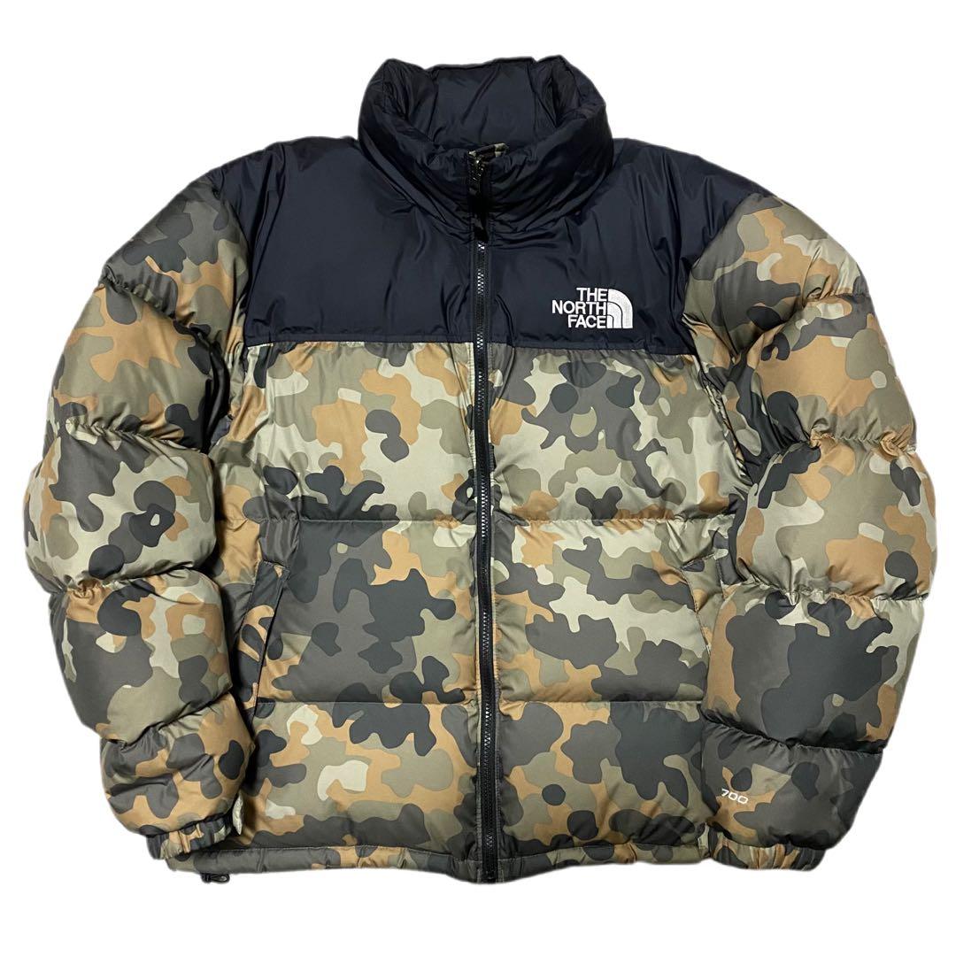 THE NORTH FACE ノース ヌプシ ダウン 迷彩 1996 カモ - メルカリ