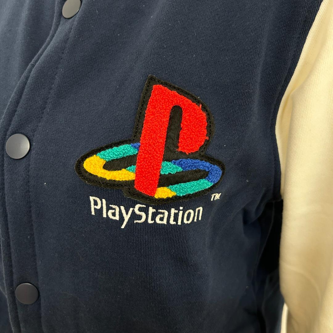 ☆新品 Play Station プレイステーション 紺×白 スタジャン M - メルカリ