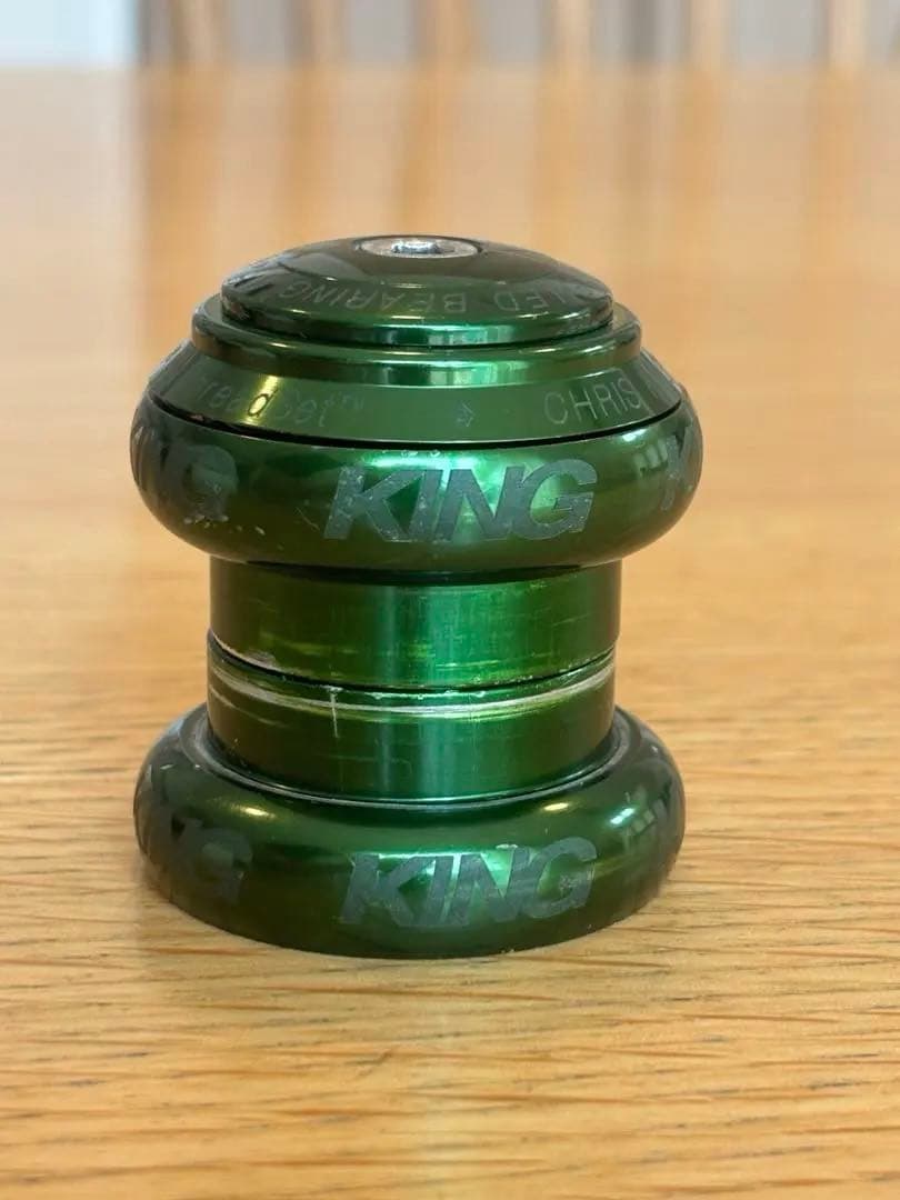 クリスキング Chris King ヘッドパーツ 廃盤 グリーン Green