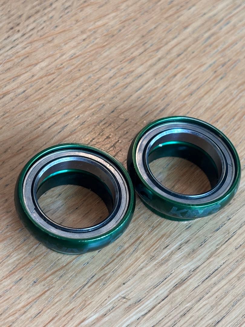 クリスキング Chris King ヘッドパーツ 廃盤 グリーン Green