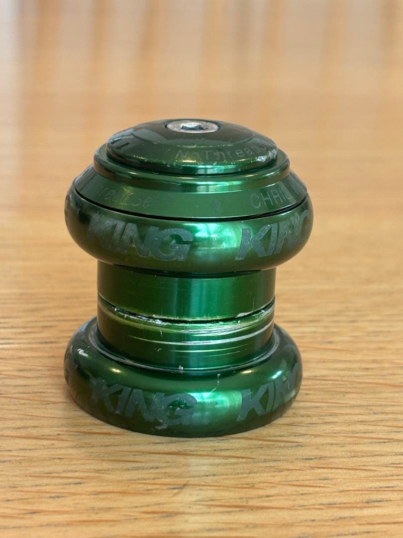 クリスキング Chris King ヘッドパーツ 廃盤 グリーン Green