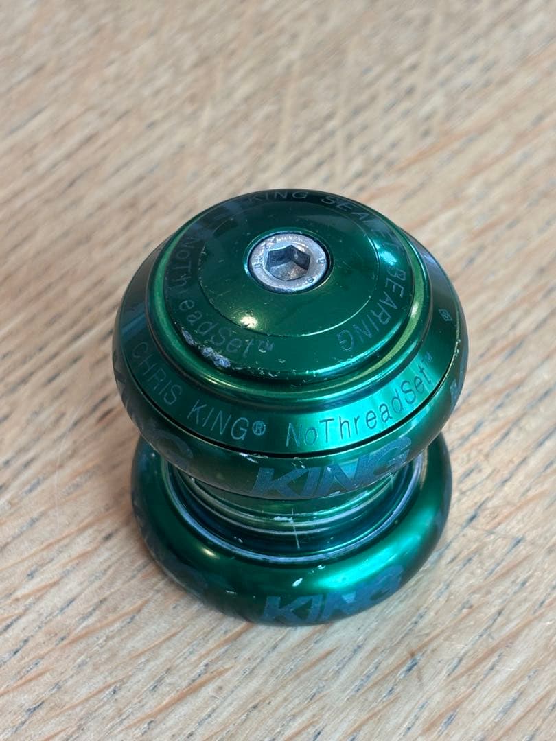 クリスキング Chris King ヘッドパーツ 廃盤 グリーン Green