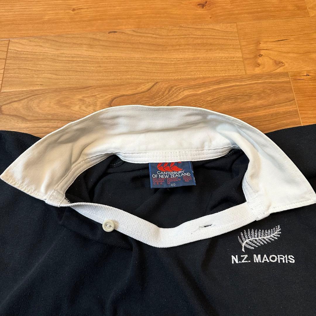 N.Z. Maoris マオリ カンタベリー ラガーシャツ