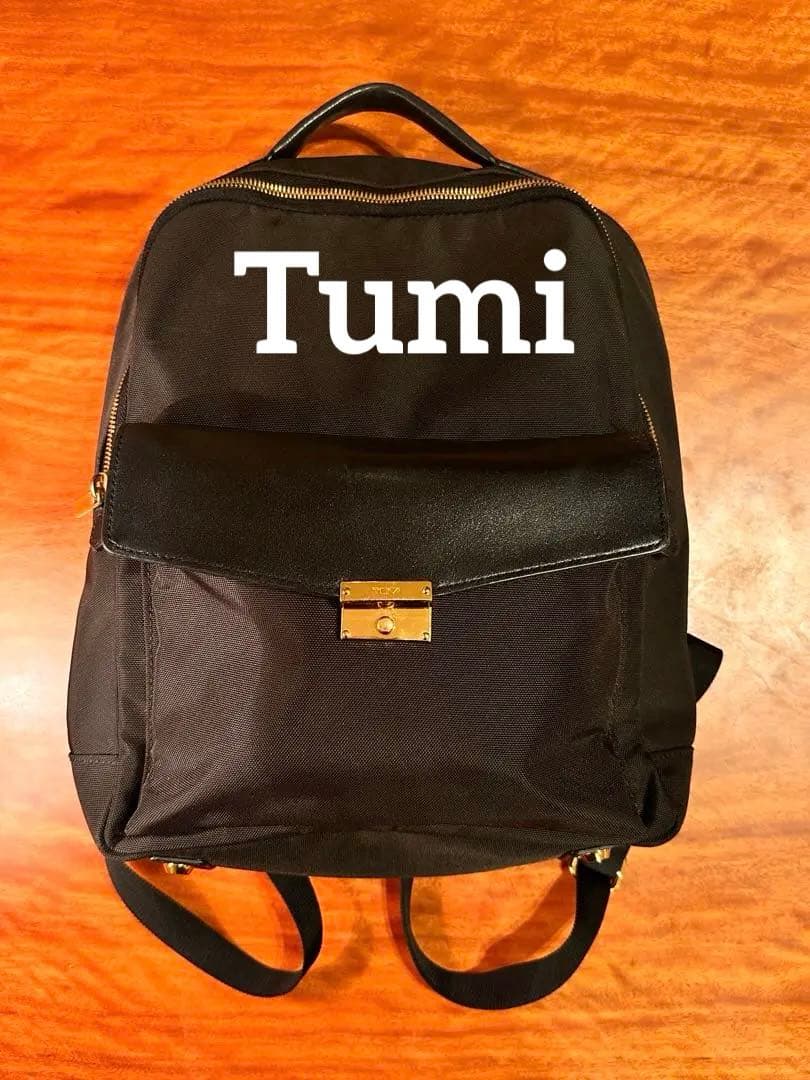TUMI 黒 リュック・バックパック