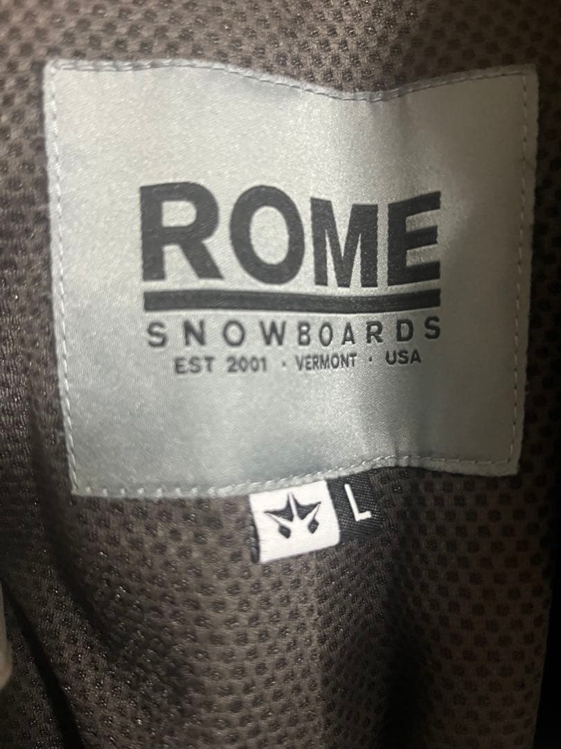 【値下げ】ROME SDS スノーボードウェア上下セット　Lサイズ