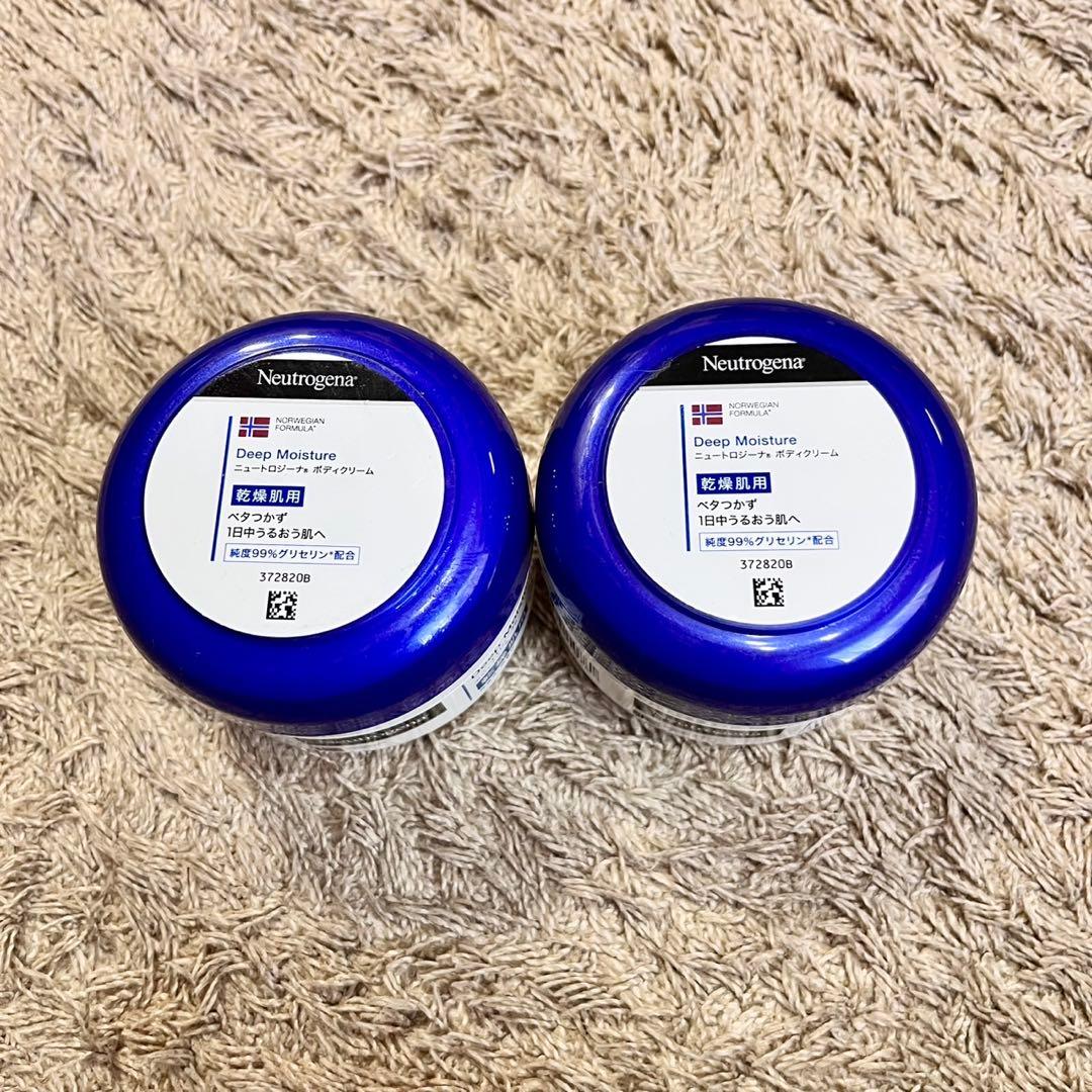 ニュートロジーナ ディープモイスチャー ボディクリーム 乾燥肌用200ml×2個