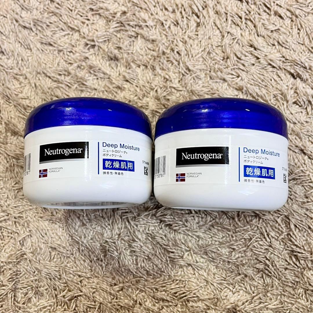 ニュートロジーナ ディープモイスチャー ボディクリーム 乾燥肌用200ml×2個