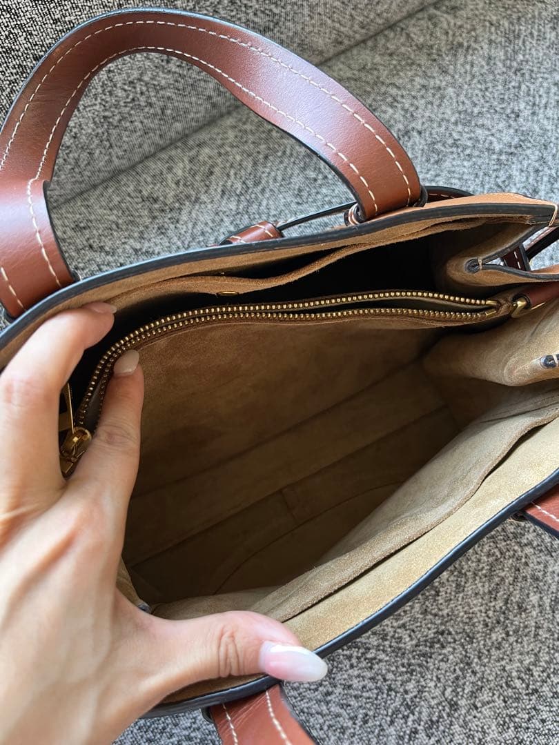 21日値下げ　ＬＯＥＷＥ ゲートトップハンドルバック