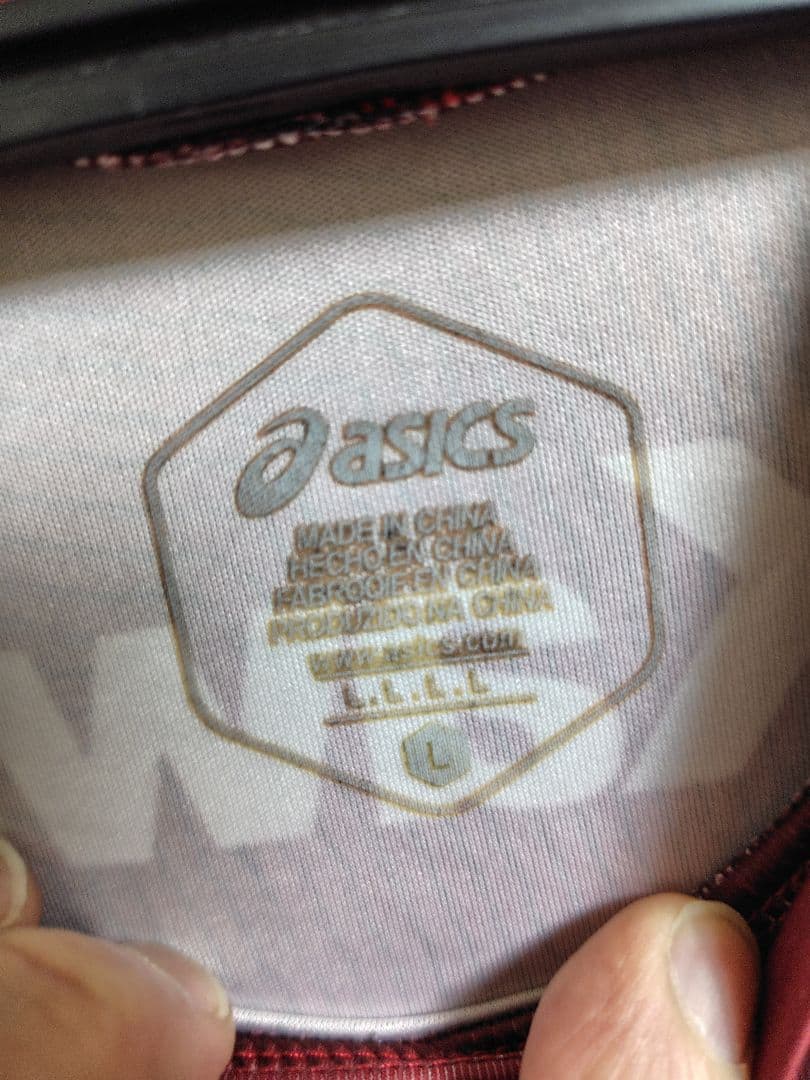 アシックス ヴィッセル神戸 イニエスタ Lサイズ 赤シャツ 8番