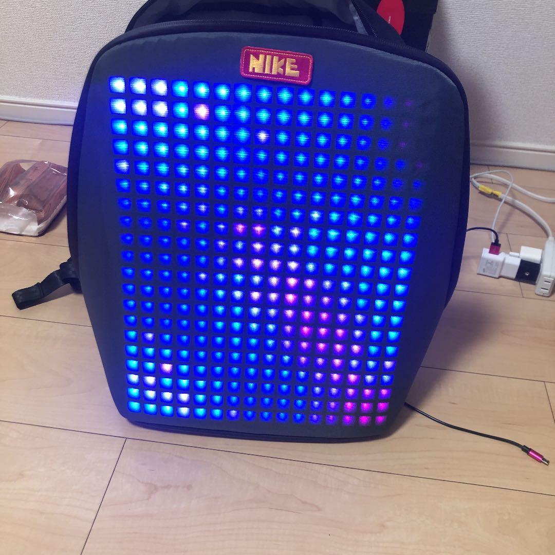 メンズウェア LED backpack