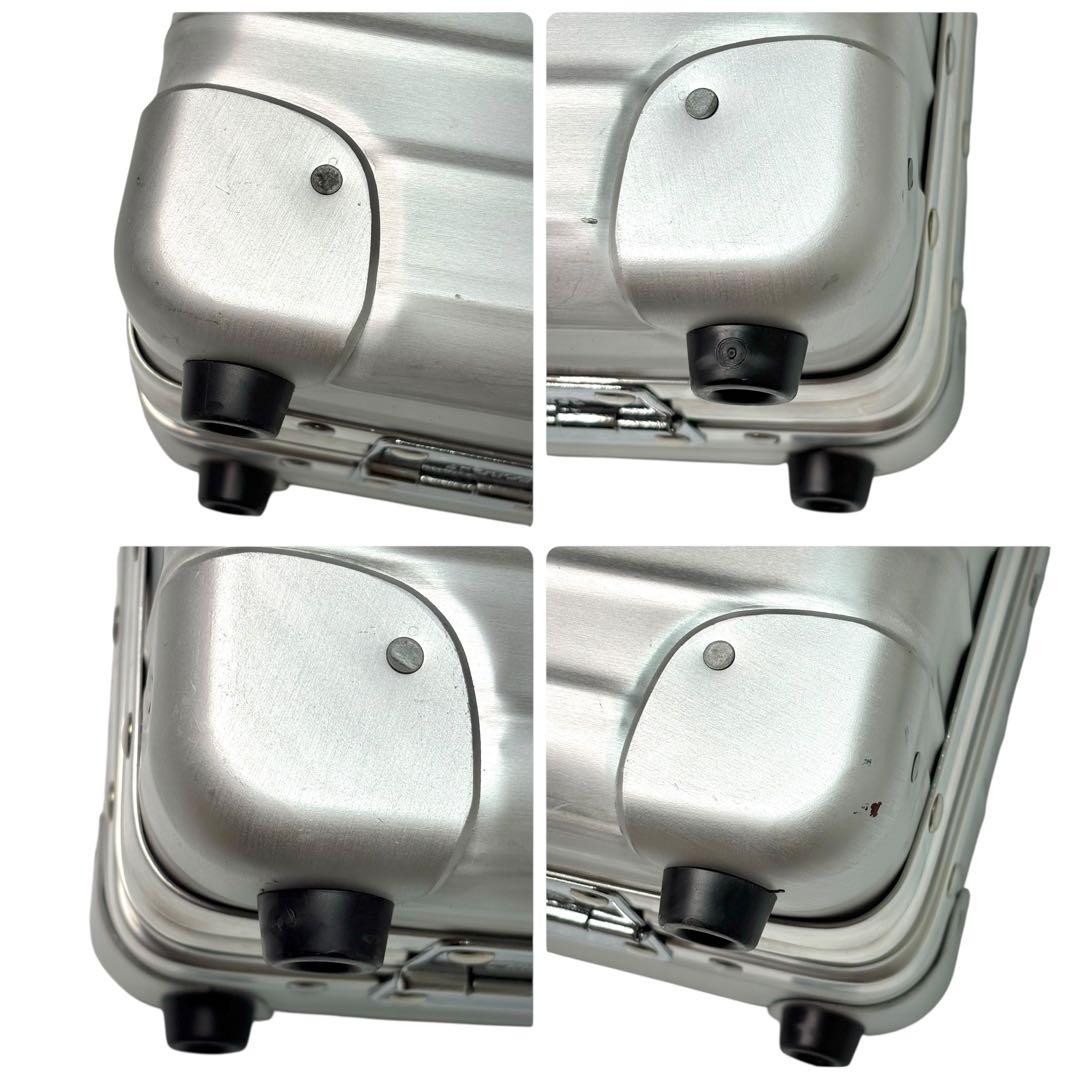 入手困難✨ヴィンテージ リモワ トパーズ アタッシュケース シルバー 廃盤