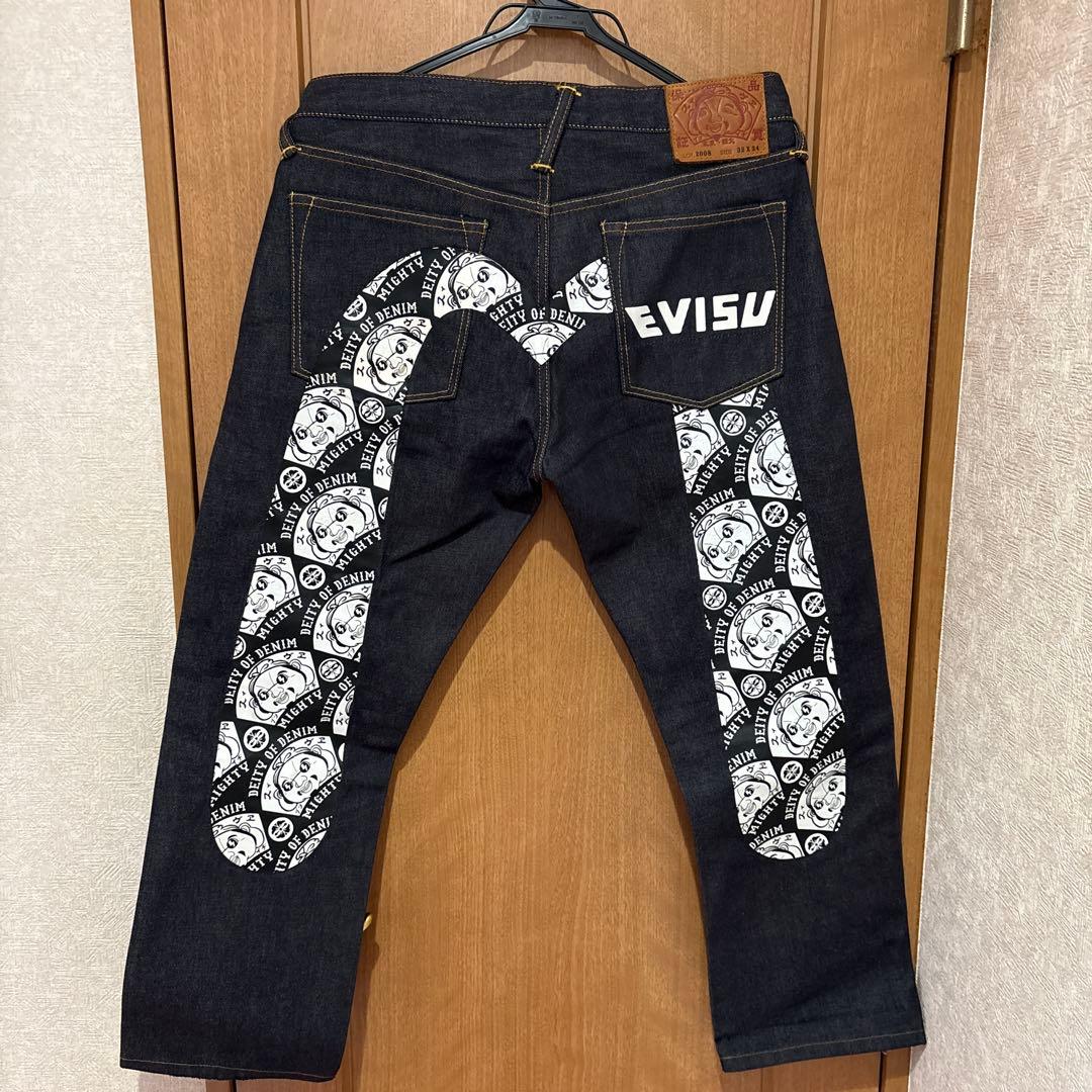 EVISU ダークデニム ジーンズ 32X34