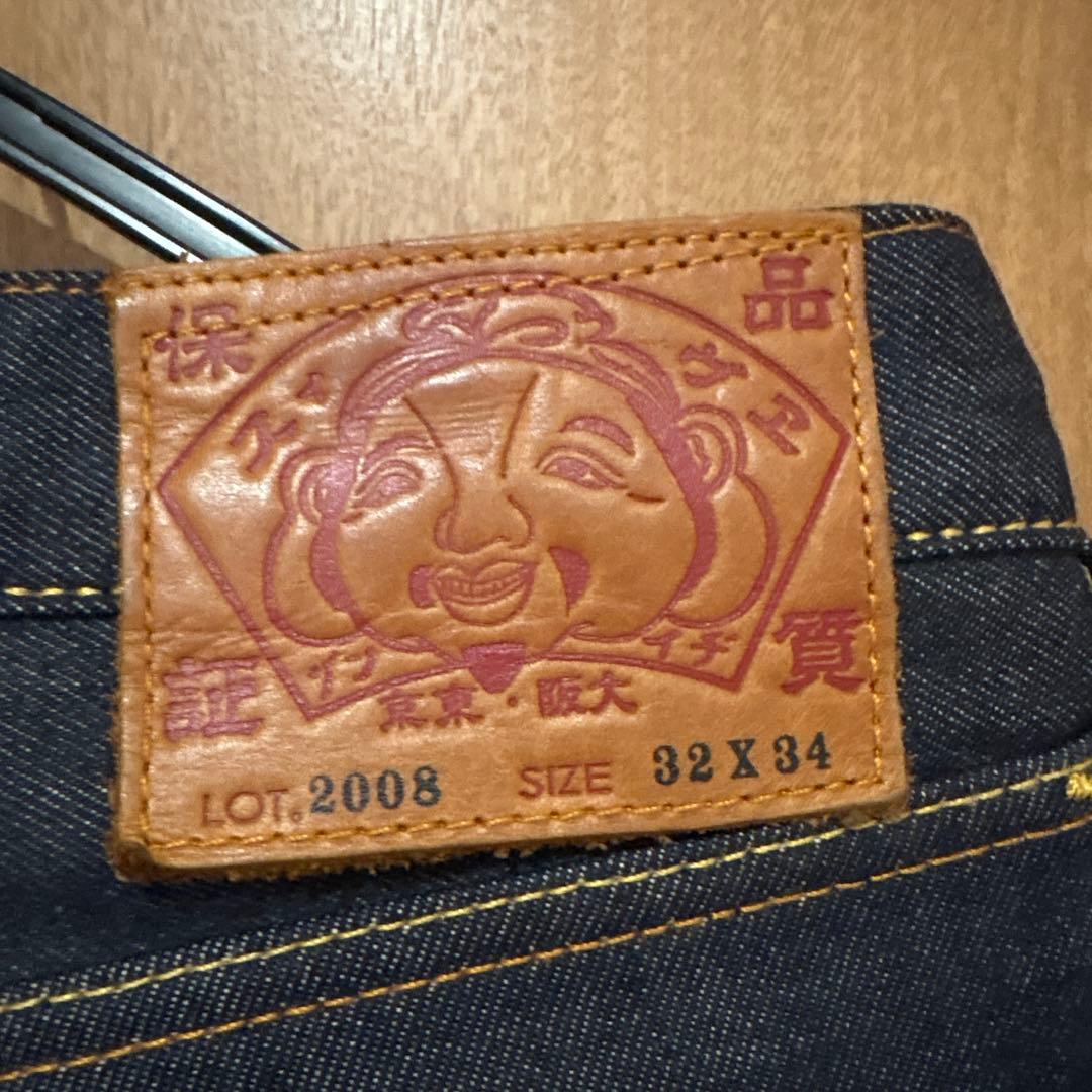 EVISU ダークデニム ジーンズ 32X34