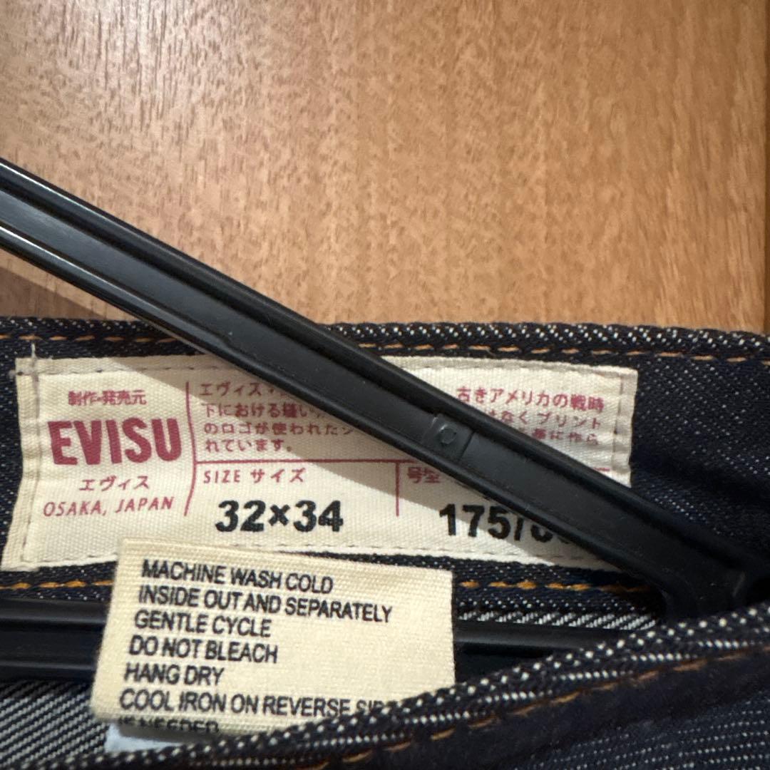 EVISU ダークデニム ジーンズ 32X34