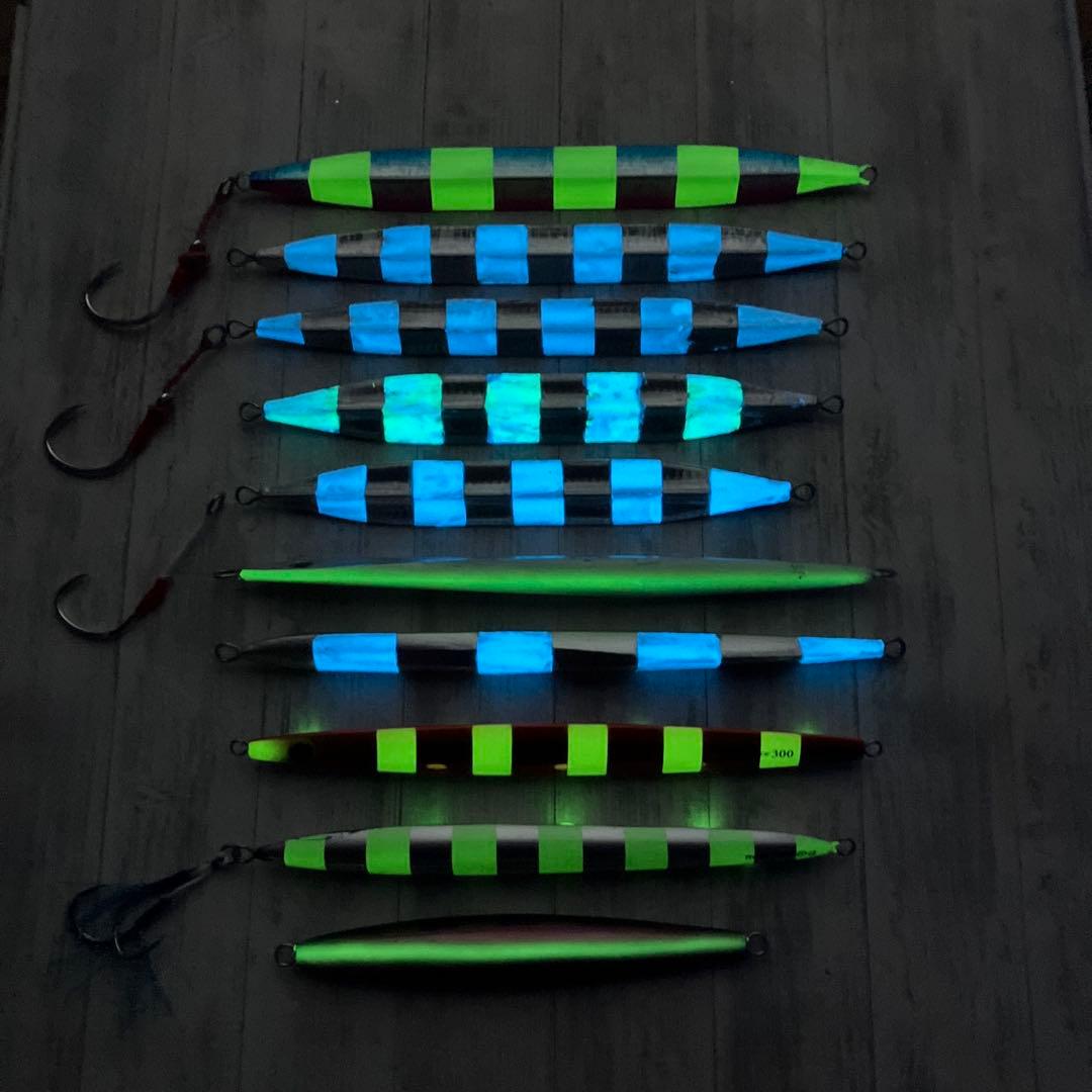 ボ*ン様 300g メタルジグ 10本　ブルータイドオーシャン、シーフロアC.シ