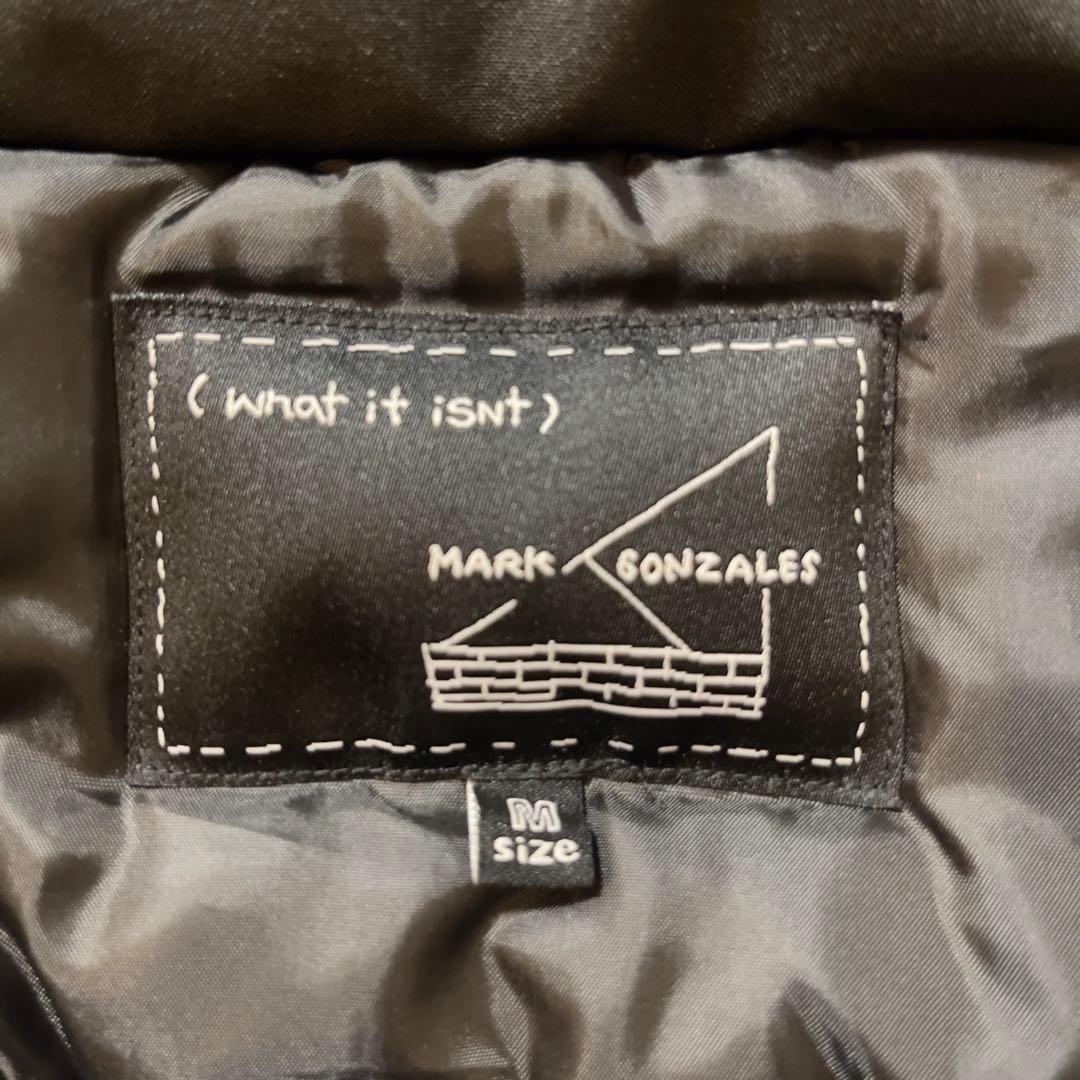 マークゴンザレス ダウンジャケット M ブラック 美品