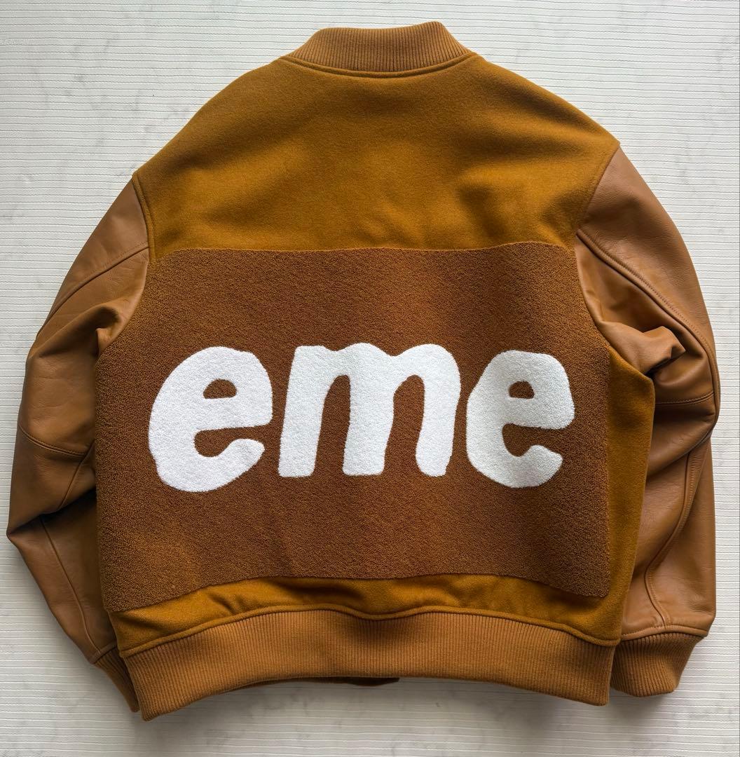 ジャケット・アウター supreme Big Logo Chenille Varsity Jacket