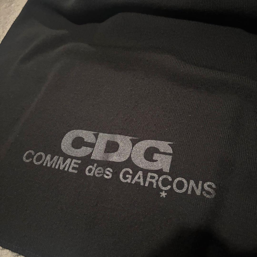 COMME des GARÇONS ブラックマフラー 大判 Archive