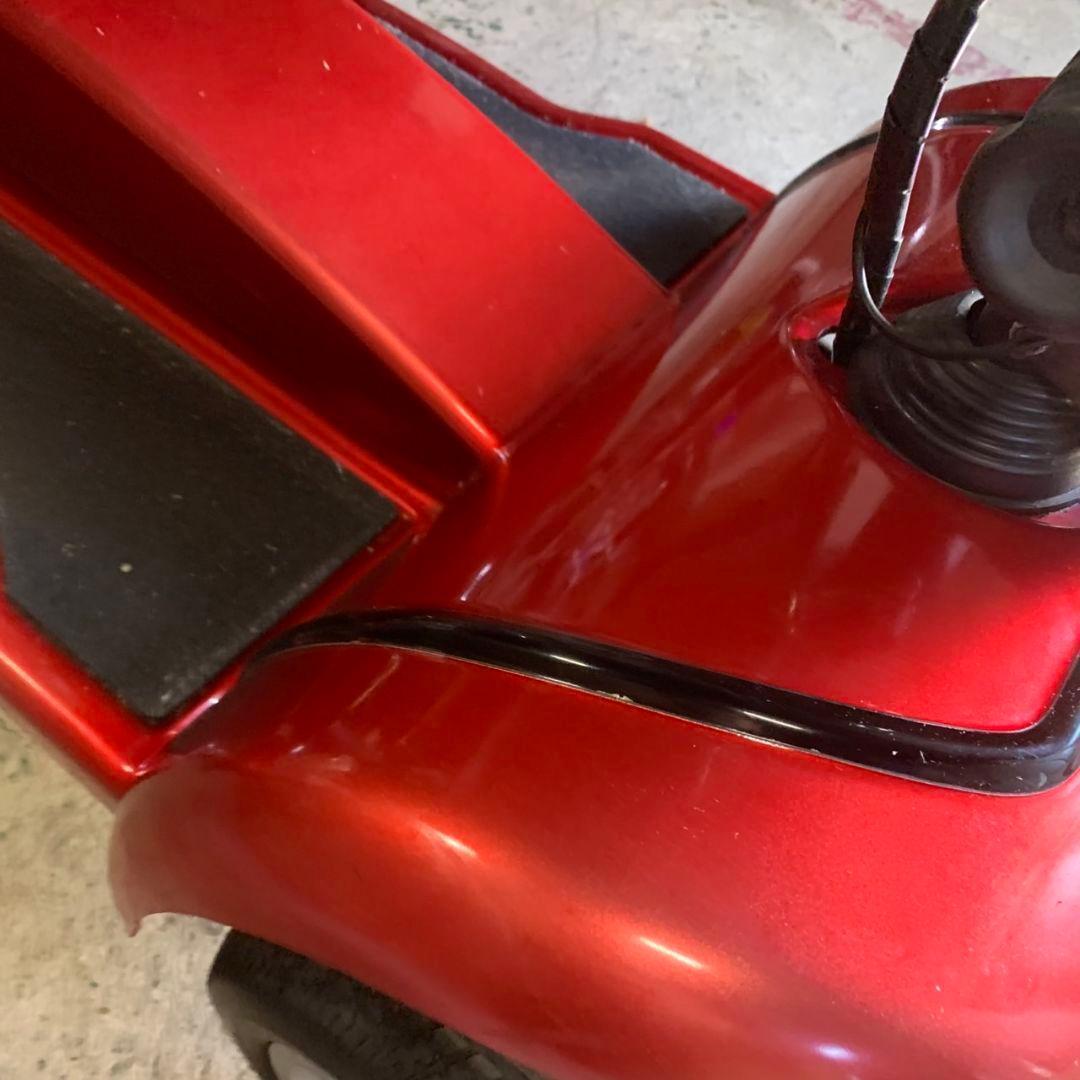 J128R 電動シニアカート X-01移動補助用 レッド