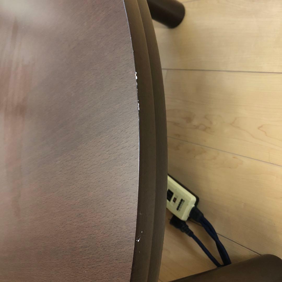 【直接引き渡し希望】円形こたつテーブル　こたつ布団　２点セット