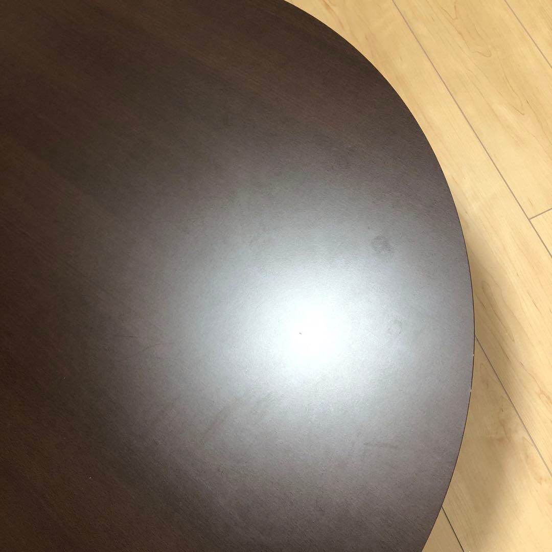 【直接引き渡し希望】円形こたつテーブル　こたつ布団　２点セット
