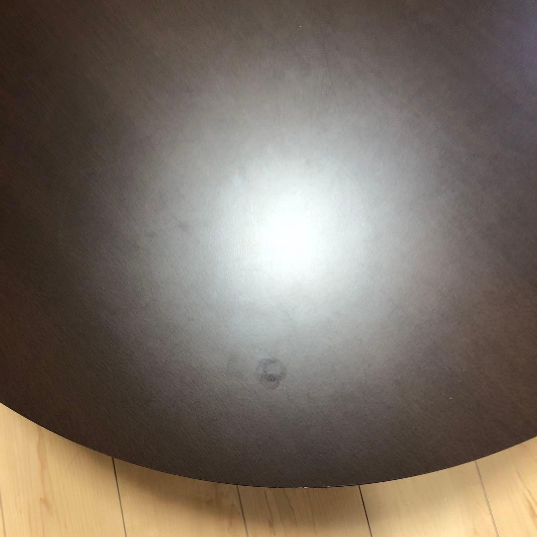 【直接引き渡し希望】円形こたつテーブル　こたつ布団　２点セット