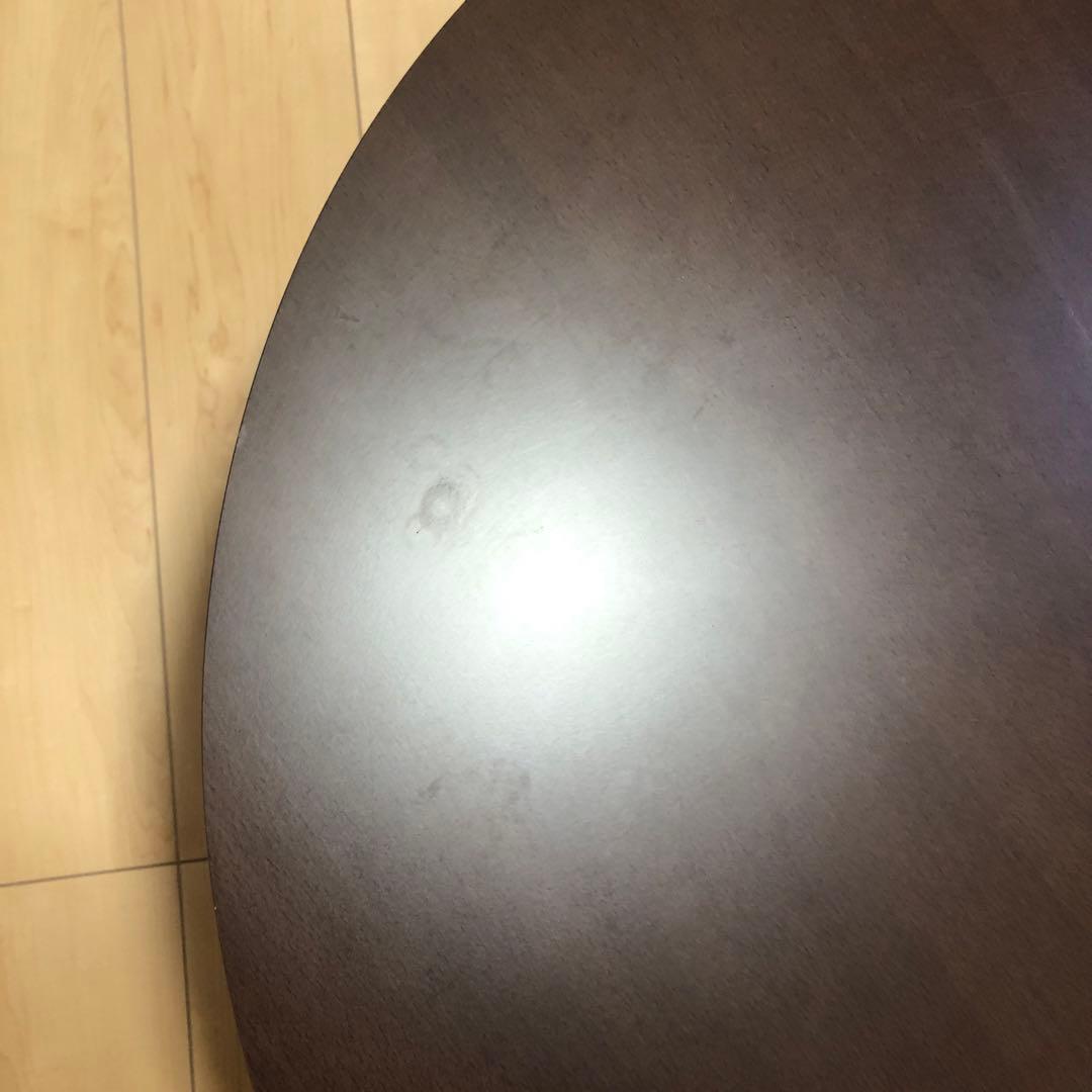 【直接引き渡し希望】円形こたつテーブル　こたつ布団　２点セット