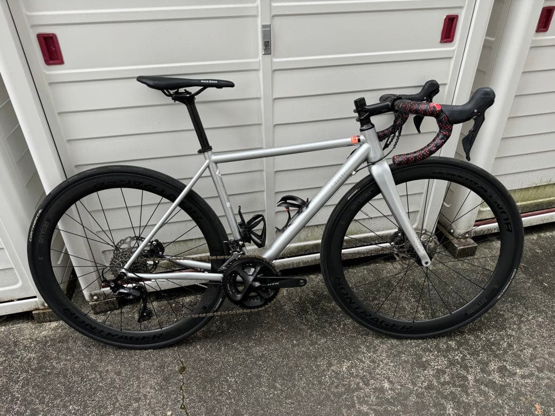 FUJIフジFOREALフォリアル 105 R7000 油圧ディスク　クロモリ