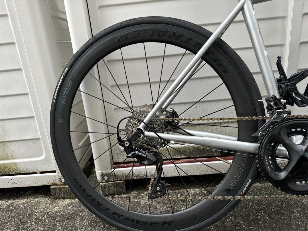 FUJIフジFOREALフォリアル 105 R7000 油圧ディスク　クロモリ