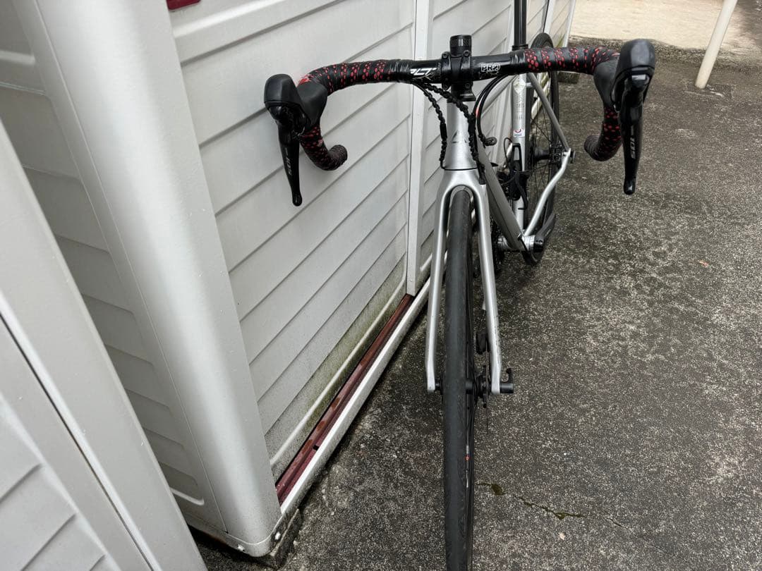 FUJIフジFOREALフォリアル 105 R7000 油圧ディスク　クロモリ