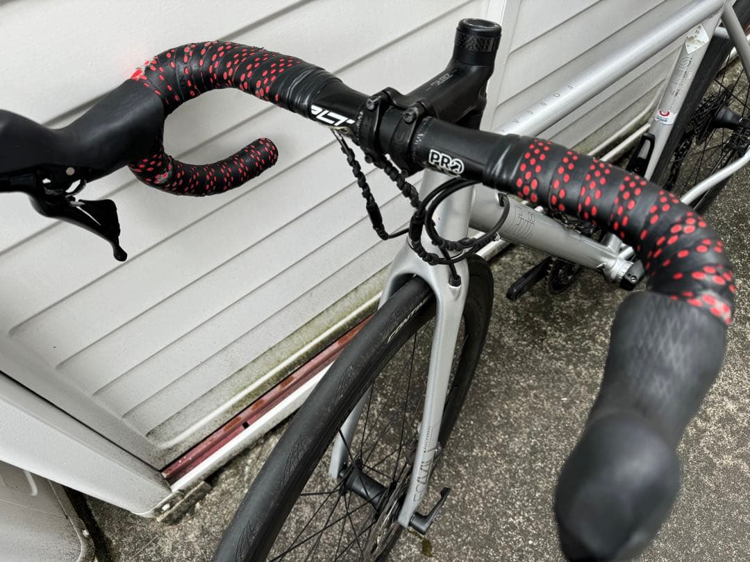 FUJIフジFOREALフォリアル 105 R7000 油圧ディスク　クロモリ