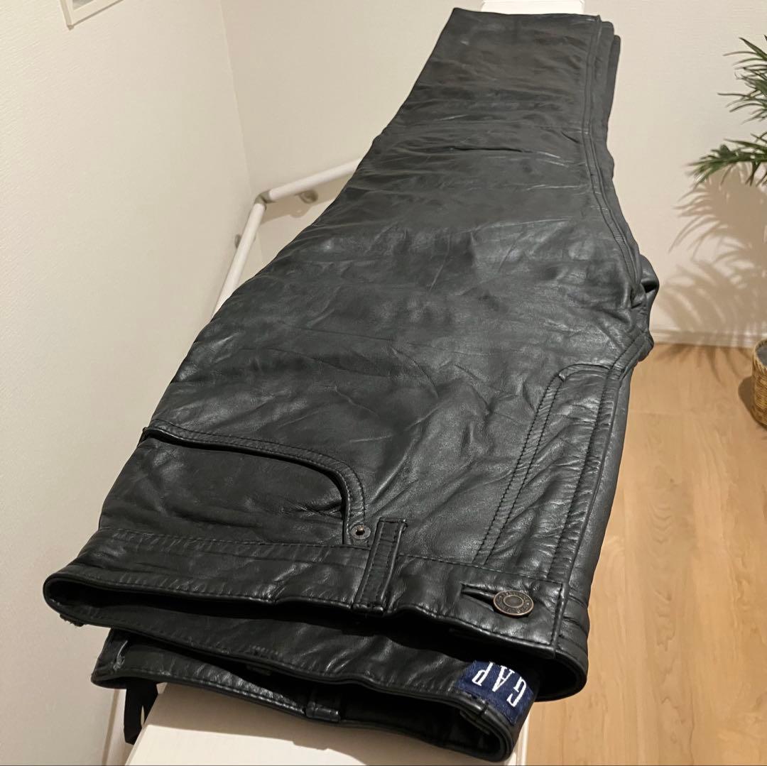 00s OLD GAP レザーパンツ