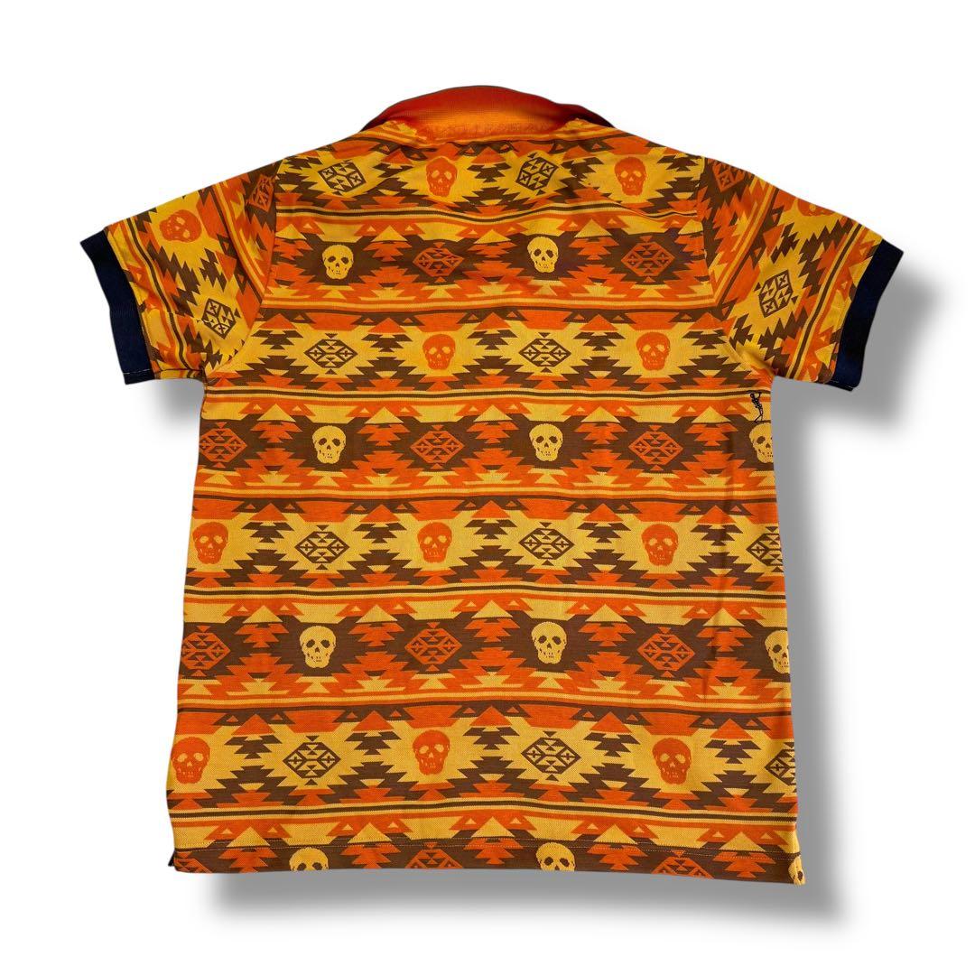 MARK & LONA ゴルフ　ポロシャツ　ドクロ