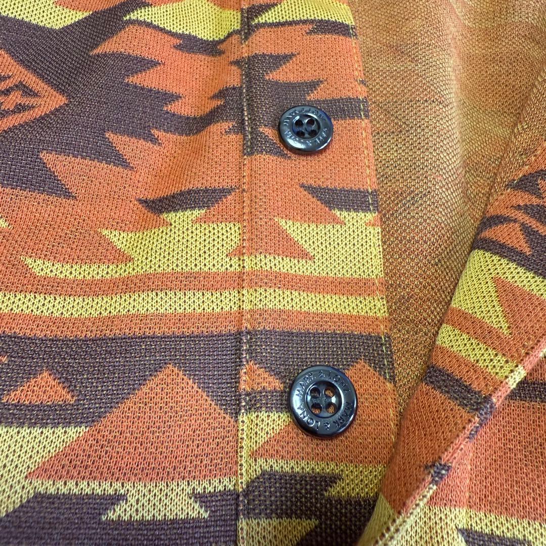 MARK & LONA ゴルフ　ポロシャツ　ドクロ