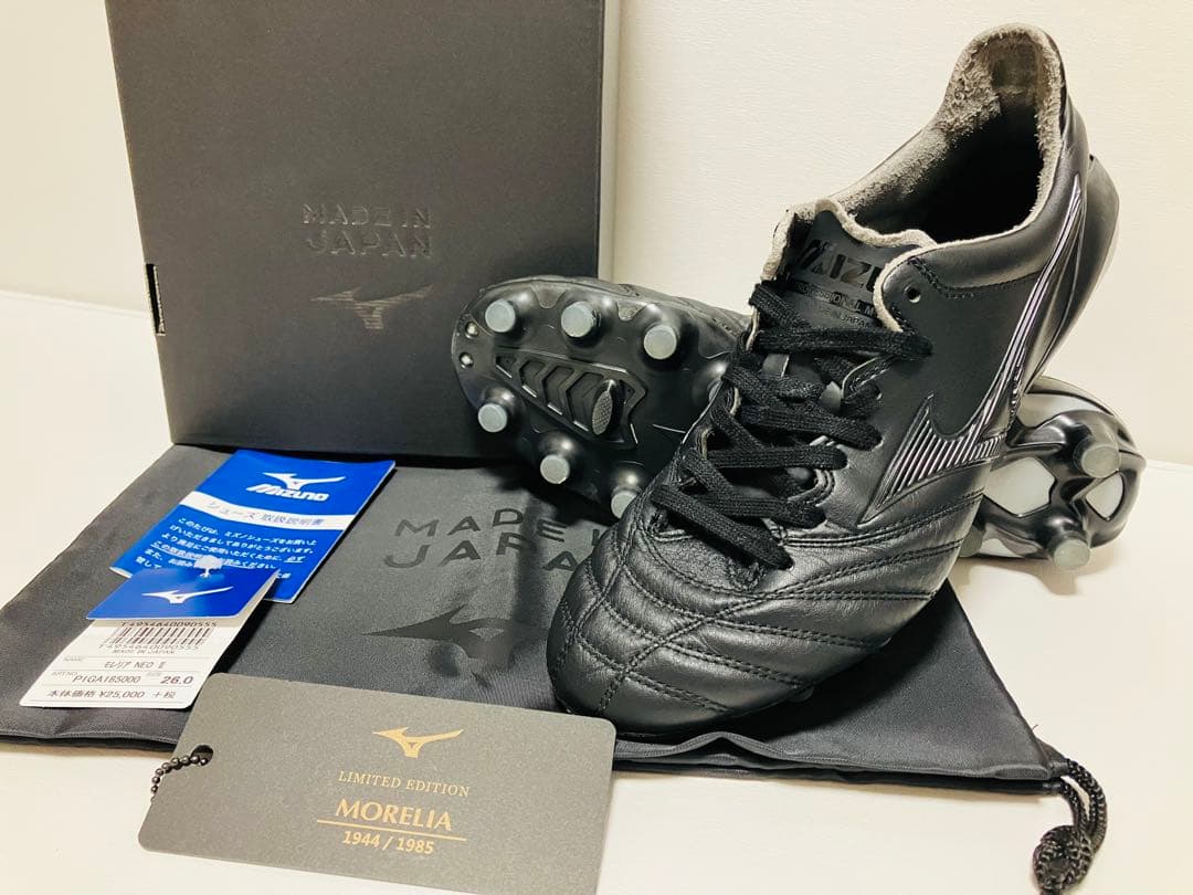 【大幅値下げ】限定モレリアネオ2 ブラックアウト　26cm