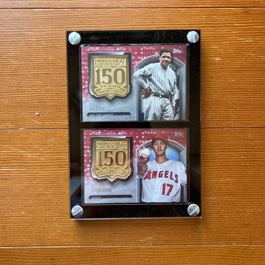 【世界限定品】ベーブルース & 大谷翔平 150周年記念カード