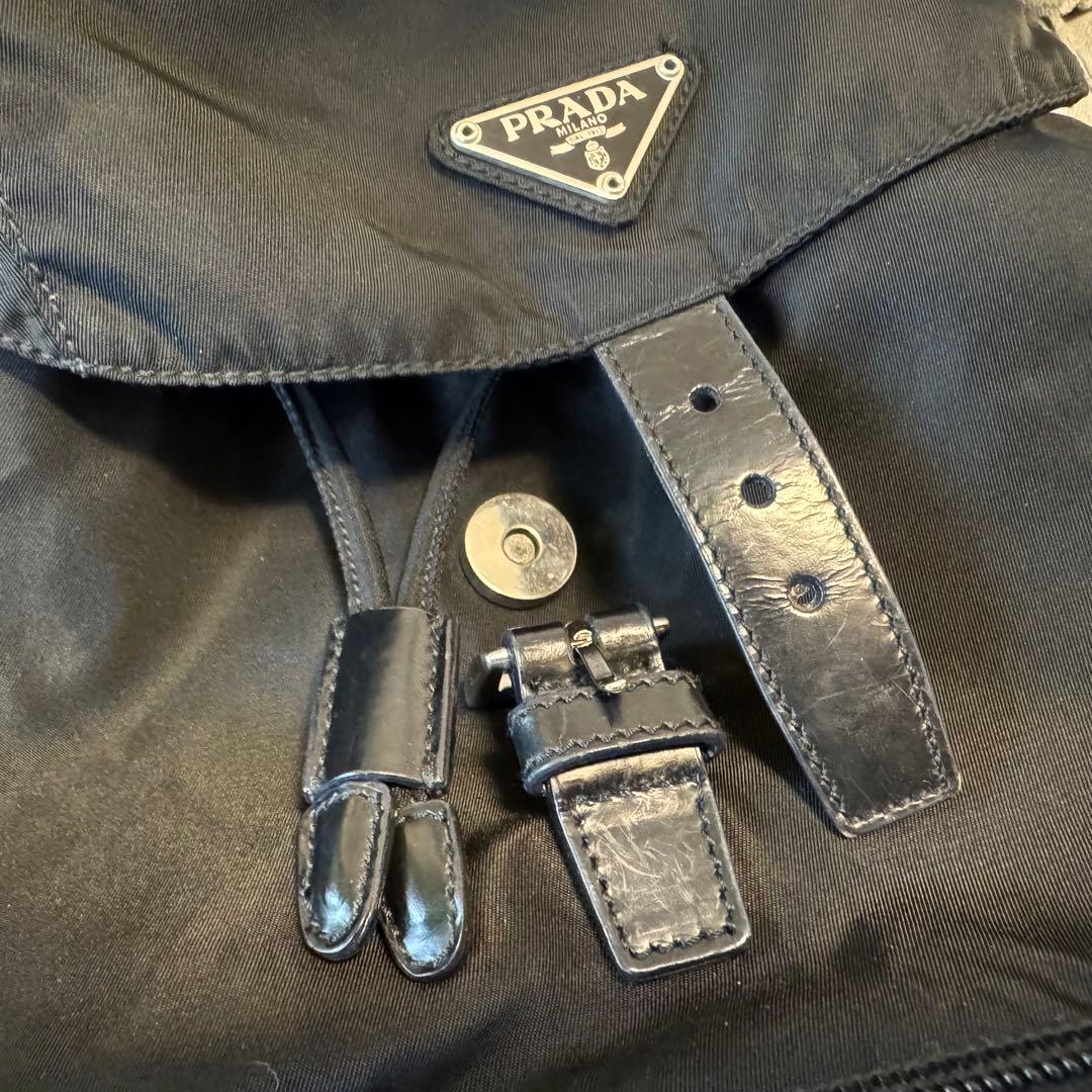 PRADA プラダ テスート ナイロン バックパック ブラック