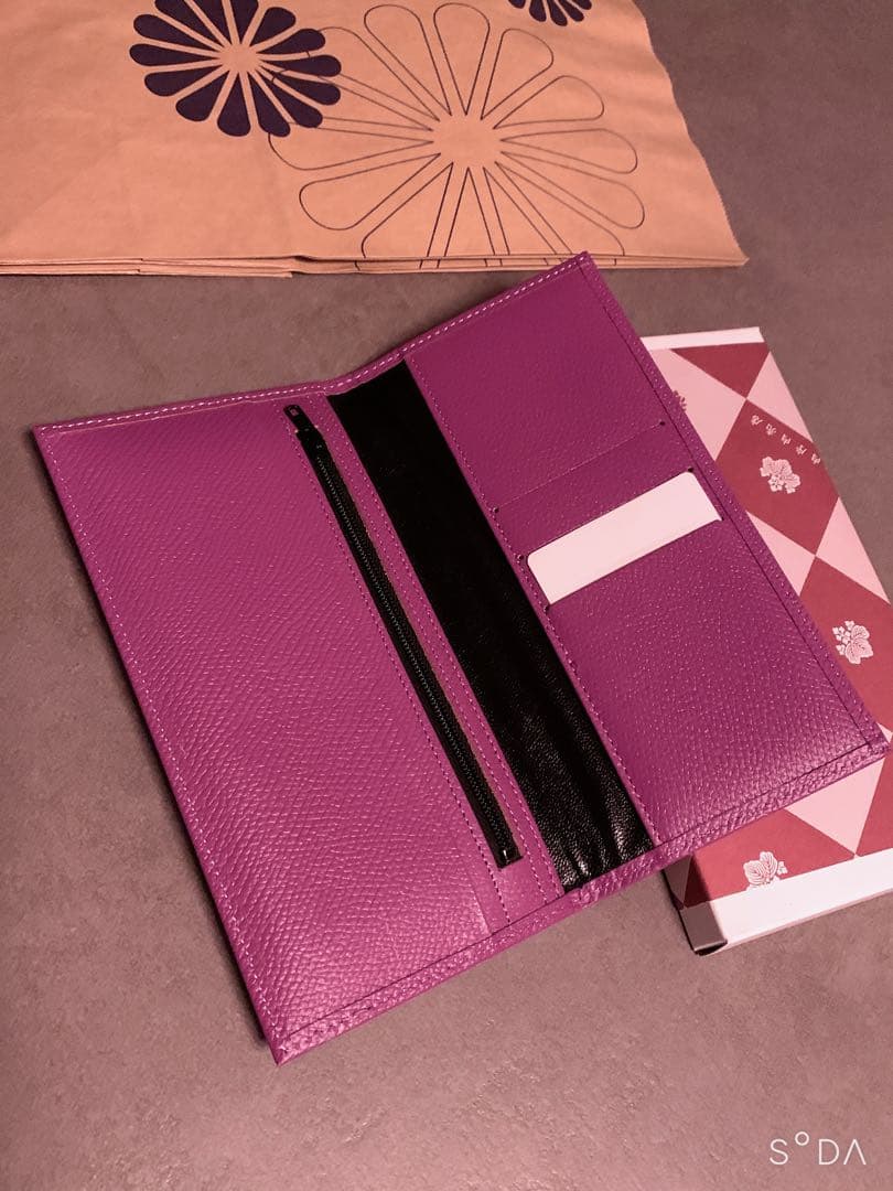 皇居開運長財布革財布✨美品新品未使用品✨極上クラス品の金運