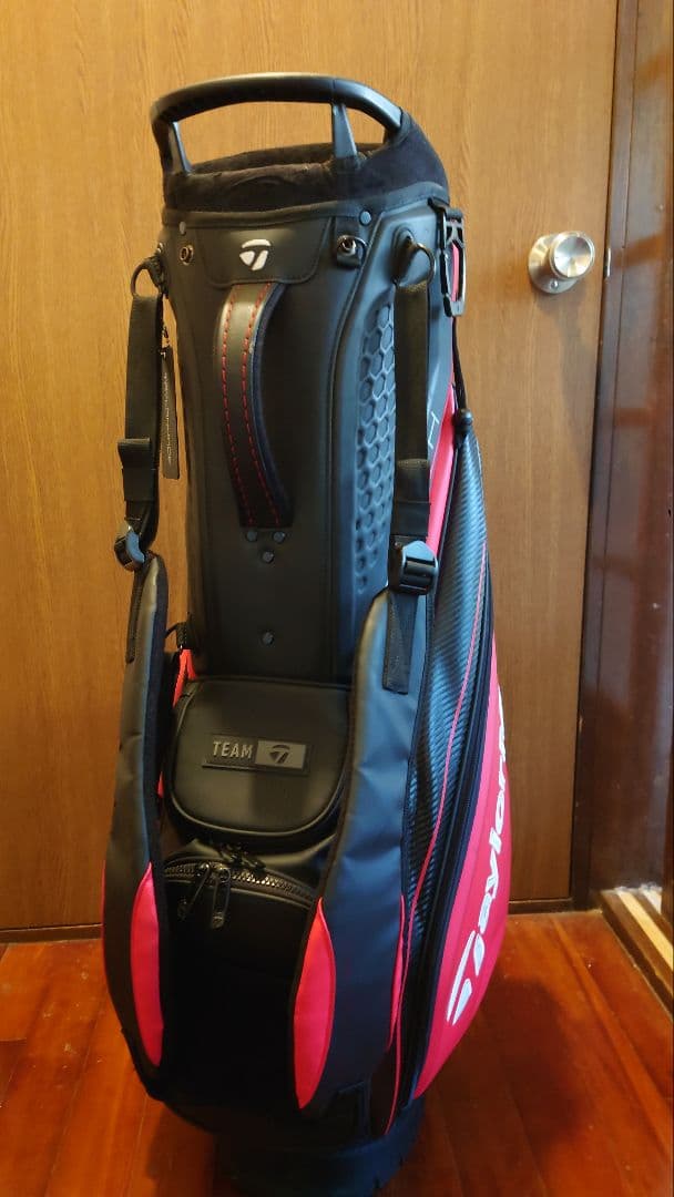 TaylorMade Stealth キャディバッグ 赤黒