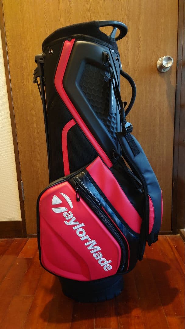 TaylorMade Stealth キャディバッグ 赤黒