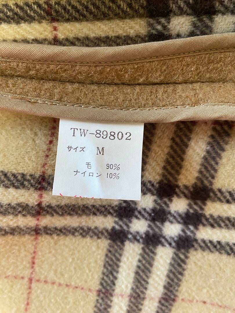 norio様専用極美品メンズヴァンヂャケットベージュ ウール ダッフル