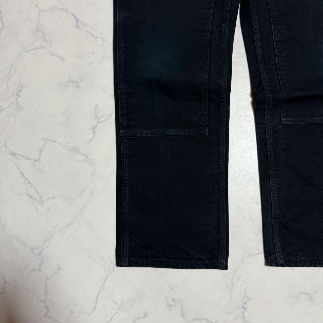 【125周年】Carhartt カーハート ダブルニー ダック地 ブラックW34