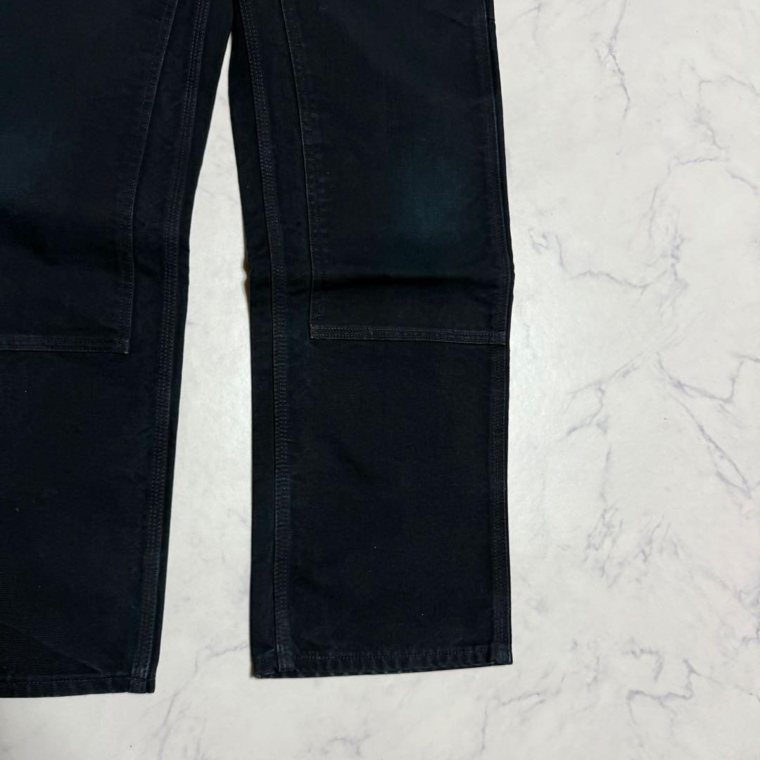 【125周年】Carhartt カーハート ダブルニー ダック地 ブラックW34