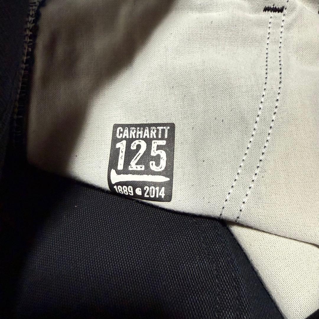 【125周年】Carhartt カーハート ダブルニー ダック地 ブラックW34