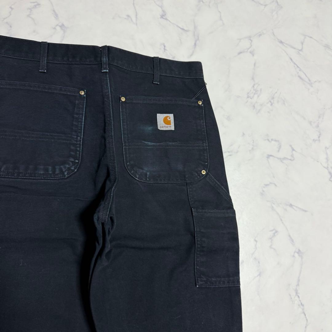【125周年】Carhartt カーハート ダブルニー ダック地 ブラックW34