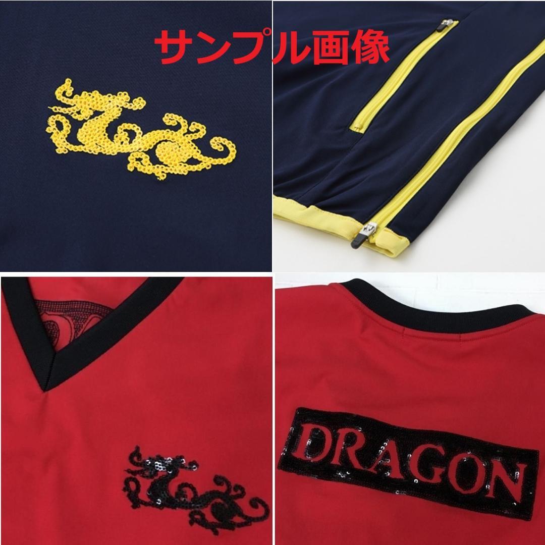 新品★ダンスウィズドラゴン★L 赤 黒 ベスト バックロゴ ゴルフウェア メンズ