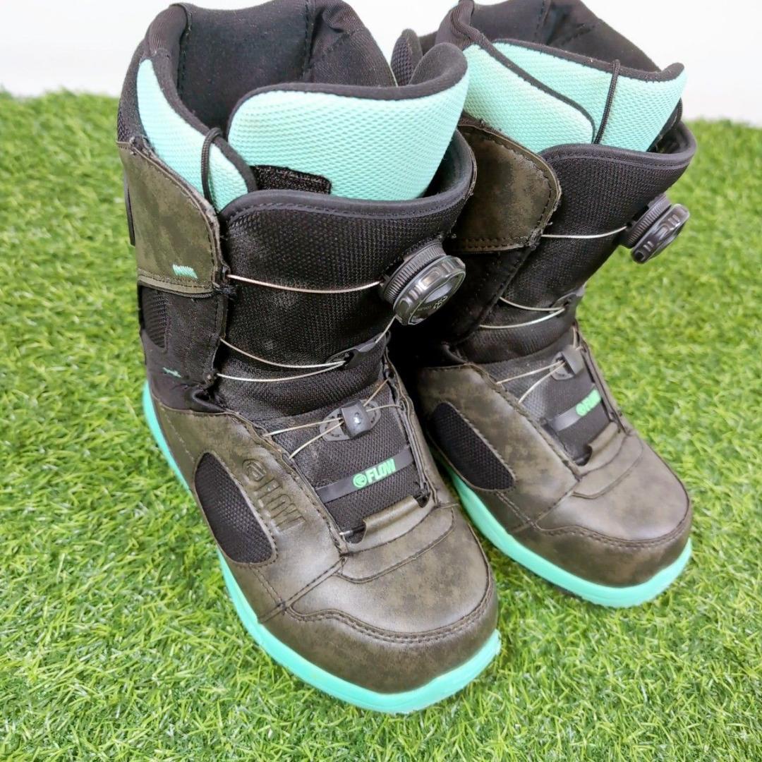 FLOW フロー フロウ 24.5cm スノーボード BOA ボアブーツ