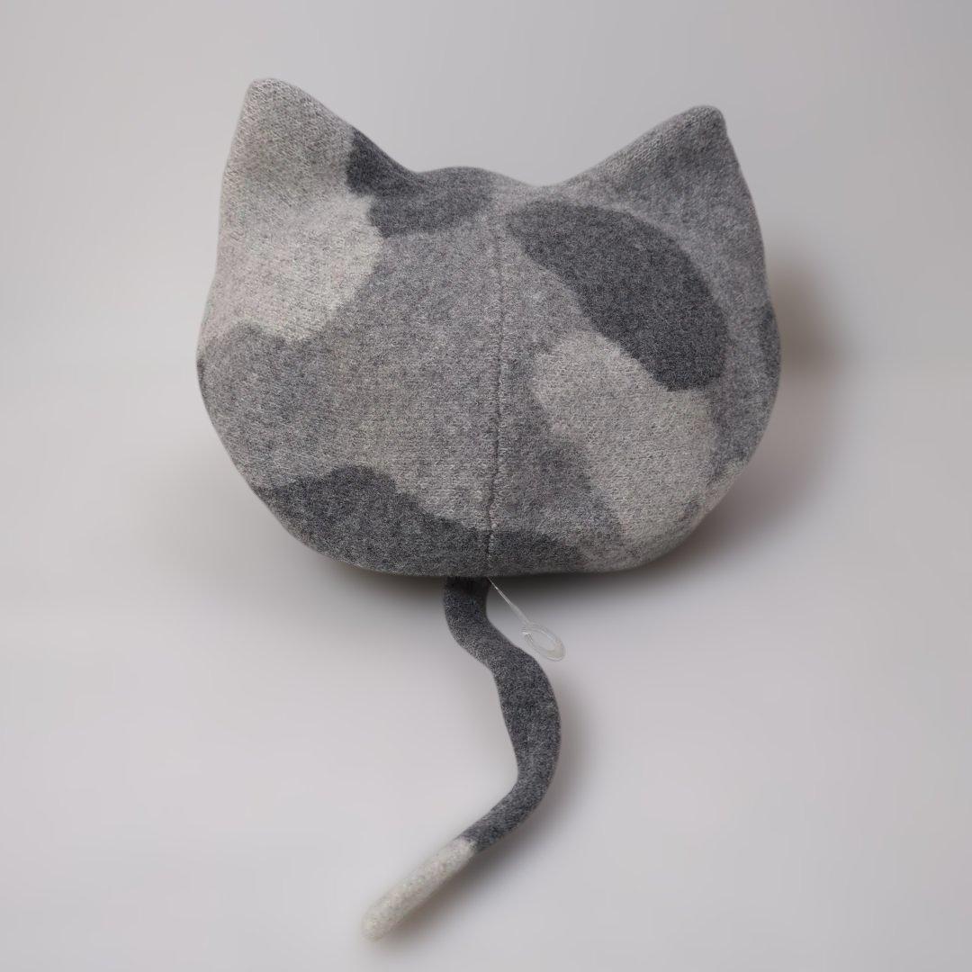 ★タグ付き未使用★Dodge ダッチ★猫耳帽子★ネコ耳しっぽ付き★フリーサイズ★